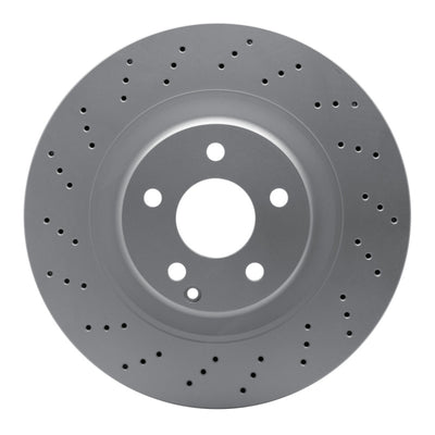 DFC 01-06 Mercedes-Benz CL55 AMG Front Drilled GeoSPEC Coated Rotor