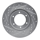 R1 1986-95 Toyota Pickup Front Drill & Slot Silver Rotors