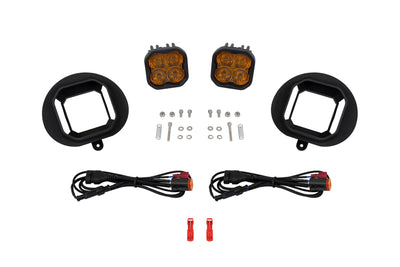 Diode Dynamics 02-08 Dodge Ram 1500/2500/3500 SS3 Fog Light Kit - Yellow Max
