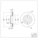 DFC GeoSPEC Coated Rotors - Plain