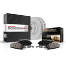 Power Stop 2021 Mazda 6 Front & Rear Z17 Coated Brake Kit