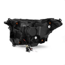 AlphaRex 2023+ Toyota Tacoma NOVA-Series LED Proj Headlights Black w/Actv Light & Seq. Sig + DRL