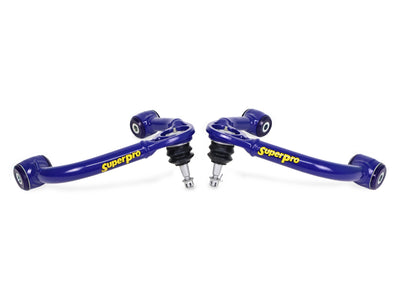 SuperPro 2021+ Ford F150 Fixed Offset Front Upper Control Arm Set