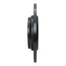R1 00-05 Mercedes-Benz ML500 (USA/Canada) Rear Left Drilled & Slotted Black Brake Rotor