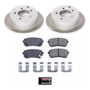 Power Stop 10-13 Kia Forte Front and Rear Semi-Coated Rotor Kit
