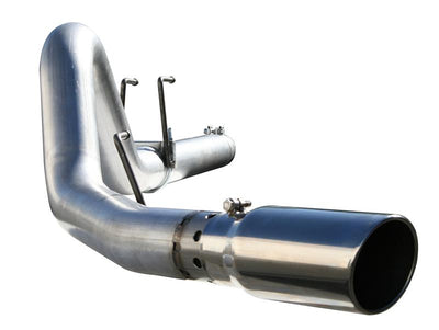 aFe MACHForce XP 5in DPF-Back 409SS Exhaust Dodge Diesel Trucks 07.5-12 L6-6.7L (td) Polished Tip