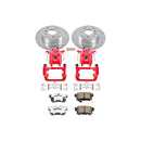 Power Stop 03-11 Honda Element Front & Rear Z26 Street Warrior Brake Kit w/Calipers