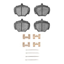 DFC 74-16 Land Rover Discovery Rear 4000 HybriDynamic Brake Pads and Hardware Kit