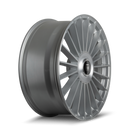 Touren 3610 TR10 24x10 / 5x114.3/127 BP / 35mm Offset / 78.3mm Hub Satin Silver Machined Wheel