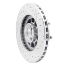 R1 95-97 Ford Ranger (USA/Canada) Front Left Drilled & Slotted Silver Brake Rotor