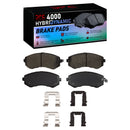 DFC 89-96 Nissan 240SX Front 4000 HybriDynamic Brake Pads and Hardware Kit