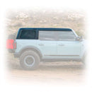 Turn Offroad 2021+ Ford Bronco Hard Top (4 Door) Primer/Badge Delete/Black Foam Headliner