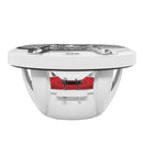 DS18 NXL-M Series Spkr w/ RGB LED Lights 10in 2-Way 200 Watts RMS 4 ohm Wht Grill Detached w/ Cover