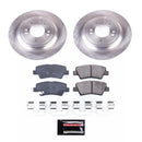 Power Stop 19-21 Hyundai Tucson Front and Rear Semi-Coated Rotor Kit