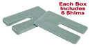 SPC Performance ZINC SHIMS 3.5x6.25x0.5 deg.
