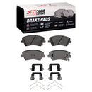 DFC 17-22 Hyundai Ioniq Front & Rear Geospec Rotors with 5000 Advanced Brake Pads w/Hardware