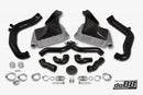 do88 10-12 Porsche 911 Turbo/Turbo S (997.2) BigPack Intercooler Kit w/Black Pipe + Inlets