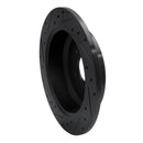 R1 07-12 Hyundai Veracruz Rear Right Drilled & Slotted Black Brake Rotor