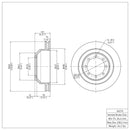 DFC GeoSPEC Coated Rotors - Plain