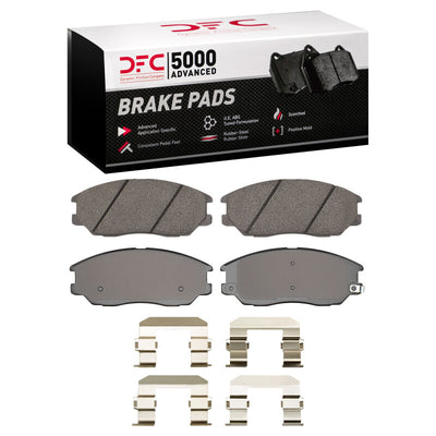 DFC 04-06 Hyundai XG350 Front 5000 Advanced Ceramic Brake Pads and Hardware Kit