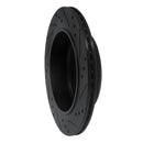 R1 10-11 Ford Ranger (USA/Canada) Rear Left Drilled & Slotted Black Brake Rotor