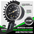 Rhino USA 100 Psi Analog Tire Inflator Gauge