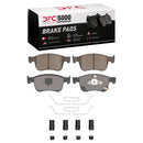 DFC 18-25 Honda Accord Front & Rear Geospec Rotors with 5000 Advanced Brake Pads w/Hardware
