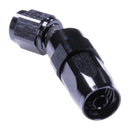 Russell 4AN ProClassic 30 Degree Hose End - Black