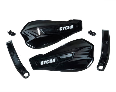 Cycra Vortex Replacement Hand Shields w/Abrasion Guards - Black