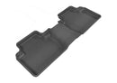 3D MAXpider 2011-2019 Mitsubishi Outlander Kagu 1st & 2nd Row Floormats - Black
