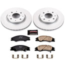 Power Stop 04-09 Kia Spectra Front & Rear Z17 Evolution Geomet Coated Brake Kit