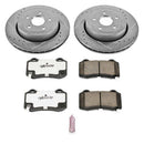 Power Stop 06-10 Jeep Grand Cherokee Front and Rear Z26 Street Kit w/Cals