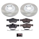 Power Stop 2008 Ford Escape Front and Rear Semi-Coated Rotor Kit