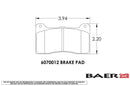 Baer Brakes 15-23 Ford Mustang 11.625in SS4+ Deep Stage Front SDZ Brake Kit - Clear