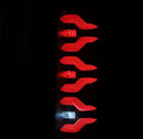 AlphaRex 87-96 Ford Bronco/F-150 Luxx-Series LED Tail Lights - Black