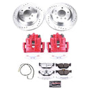 Power Stop 08-10 BMW 328i Front & Rear Z26 Street Warrior Brake Kit w/Calipers