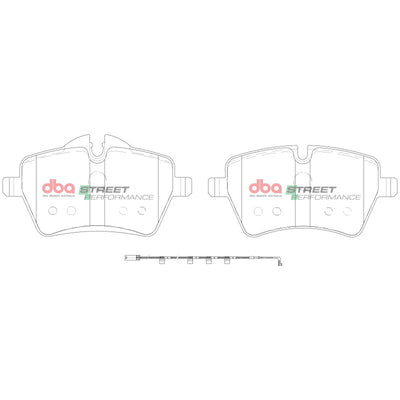 DBA 06-16 Mini Cooper (w/JCW Brakes/12mm Lugs/294mm Rotor) Front SP Performance Brake Pads