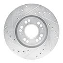 R1 91-99 Dodge Stealth Front & Rear Drilled & Slotted Silver Brake Rotor Set