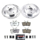 Power Stop 14-19 Ford Fiesta Front & Rear Z26 Street Warrior Brake Kit