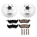 Power Stop 98-02 Ford Crown Victoria Front & Rear Z17 Evolution Geomet Coated Brake Kit