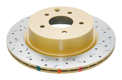 DBA 06-07 350Z / 05-07 G35 / 06-07 G35X Rear Drilled & Slotted 4000 Series Rotor
