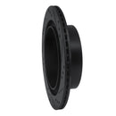 R1 02-06 Infiniti M45 Rear Left Drilled & Slotted Black Brake Rotor