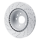 DFC 00-06 Jaguar XKR Rear Drilled GeoSPEC Coated Rotor