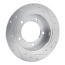 R1 1983-98 Suzuki Sidekick Front Drill & Slot Silver Rotors