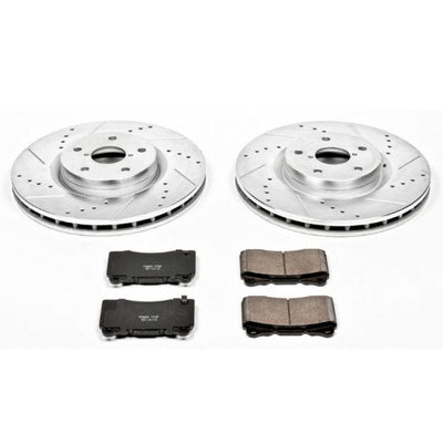 Power Stop 08-14 Subaru Impreza Front & Rear Z23 Evolution Sport Brake Kit w/Calipers