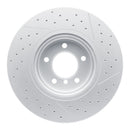 DFC 13-13 BMW 135IS Front Drilled and Slotted Hi-Carbon Alloy Geomet Coated Rotor
