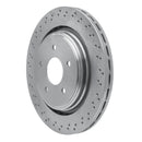 DFC 06-13 Cadillac XLR Rear Drilled Brake Rotor