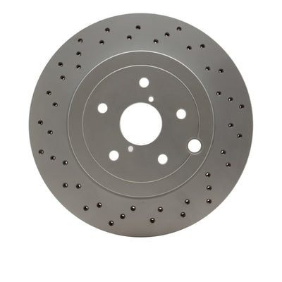 DFC 18-21 Subaru WRX STI Rear Drilled Hi-Carbon Alloy Geomet Coated Rotor