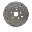 DFC 18-25 Subaru WRX Rear Drilled GeoSPEC Coated Rotor