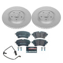 Power Stop 17-19 Audi A4 Front & Rear Euro-Stop Brake Kit